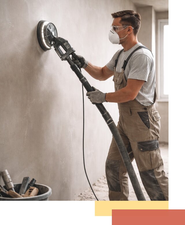 Профессиональная шлифовка стен в Новокуйбышевске быстро и качественно