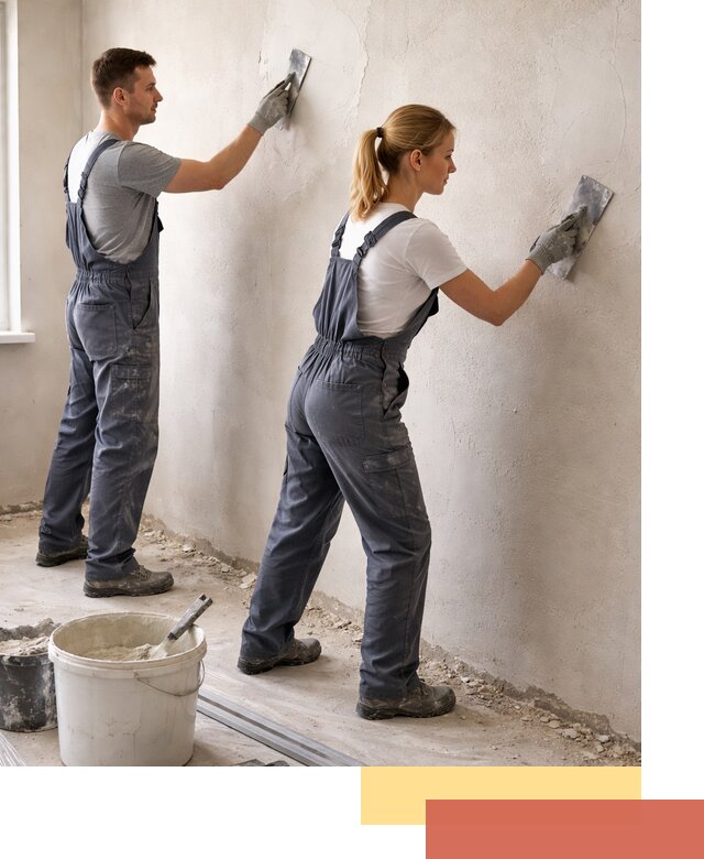 Штукатурка стен под обои в Новокуйбышевске профессионально и быстро