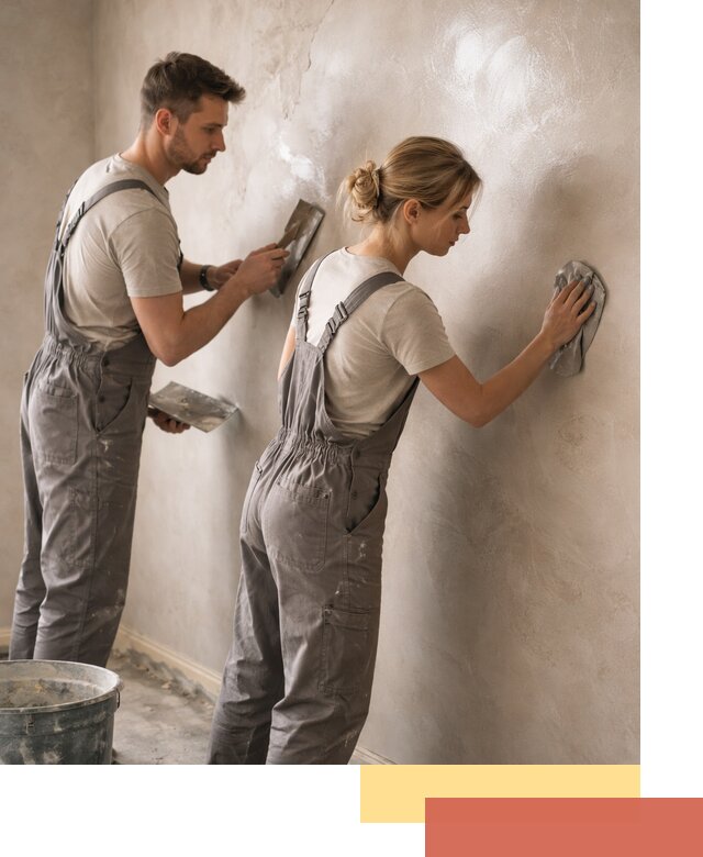 Венецианская штукатурка высокого качества в Новокуйбышевске