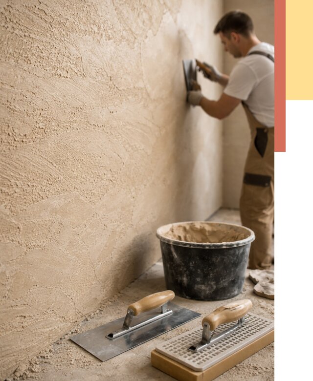 Декоративная штукатурка травертин в Новокуйбышевске от 1844 руб/м2 — качественно и недорого | ОТДЕЛОЧНИК-Нвб