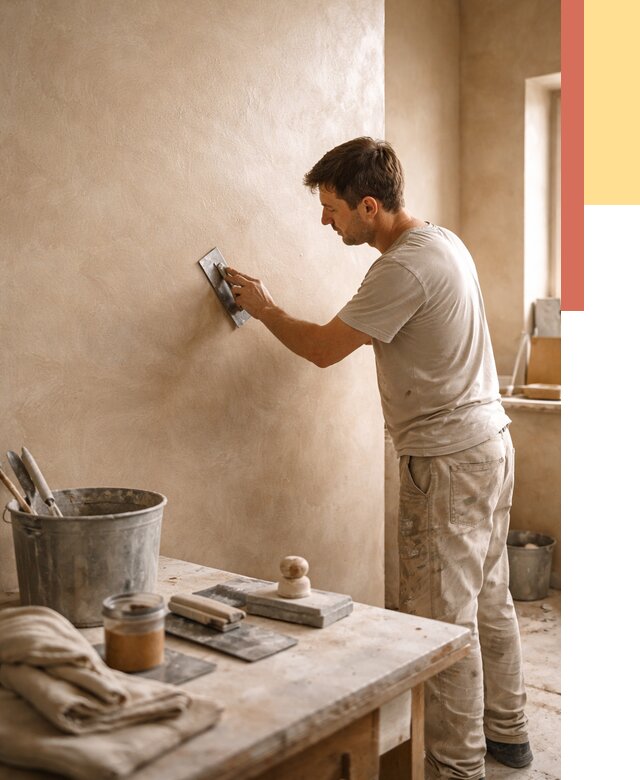 Марокканская штукатурка таделакт в Новокуйбышевске под ключ от 4302 руб. | ОТДЕЛОЧНИК-Нвб