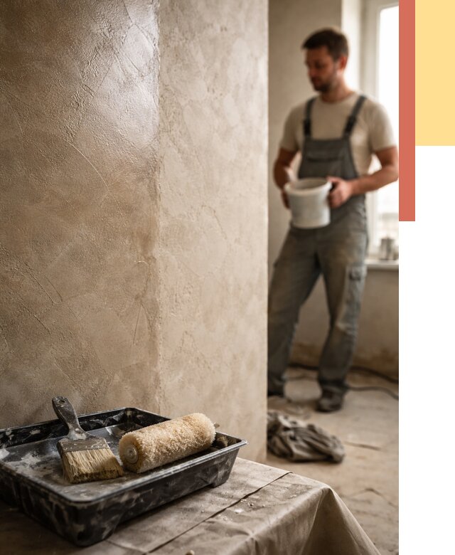 Нанесение воска на штукатурку в Новокуйбышевске от 3585 руб. | Услуги ОТДЕЛОЧНИК-Нвб