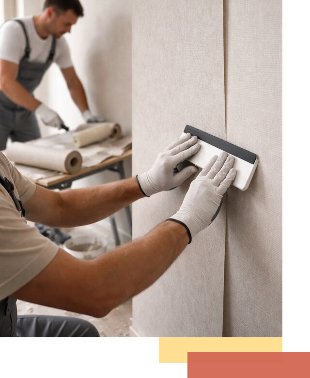 Поклейка обоев под покраску в Новокуйбышевске профессионально и быстро