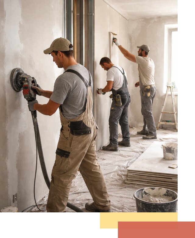 Профессиональная отделка стен в Новокуйбышевске качественно и в срок