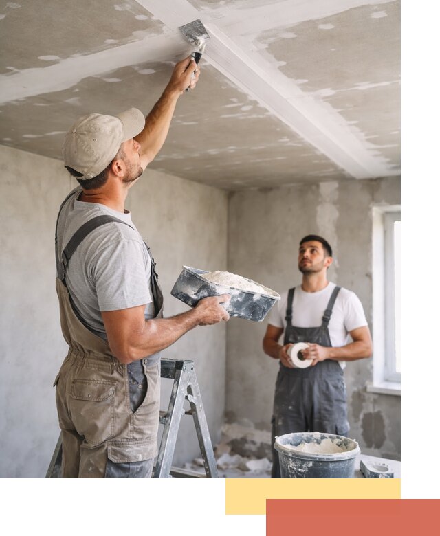 Обработка швов потолка ГКЛ в Новокуйбышевске: качественная заделка и шпатлевка